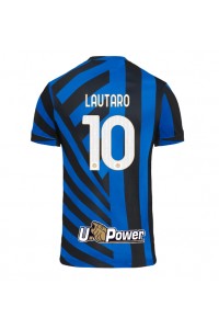 Inter Milan Lautaro Martinez #10 Voetbaltruitje Thuis tenue 2024-25 Korte Mouw